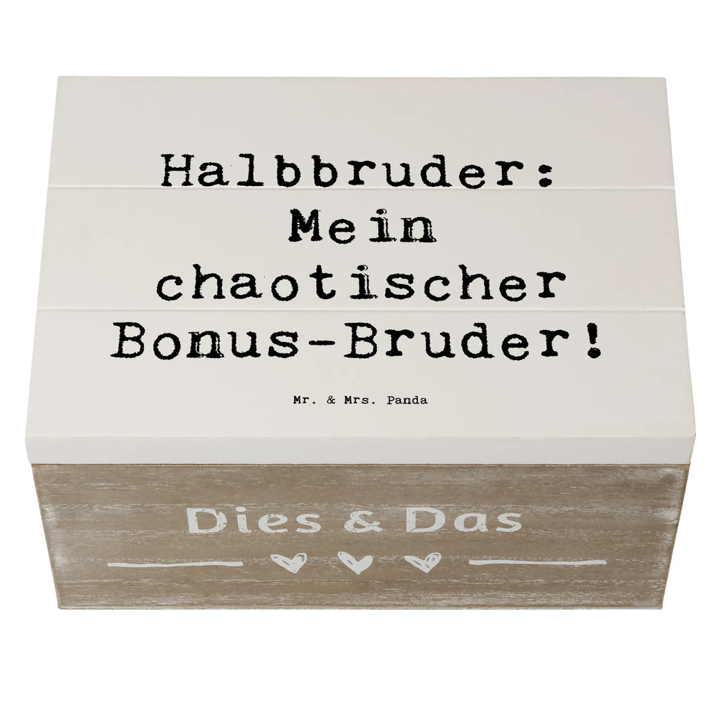 Holzkiste Spruch Halbbruder Chaos Holzkiste, Kiste, Dekokiste, Geschenkbox, Aufbewahrungsbox, Schatulle, Erinnerungskiste, XXL, Geschenkdose, Schatzkiste, Truhe, Erinnerungsbox, Familie, Vatertag, Muttertag, Bruder, Schwester, Mama, Papa, Oma, Opa