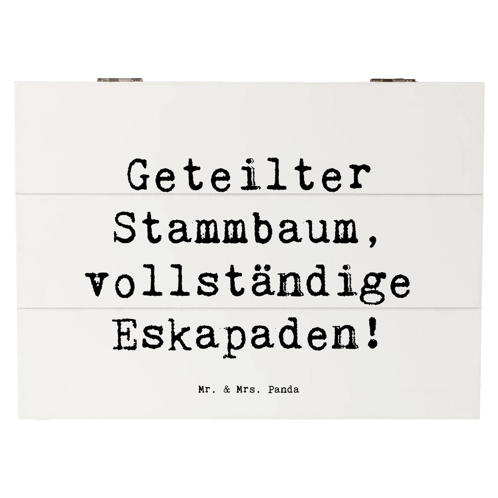 Holzkiste Spruch Halbbruder Eskapaden Erinnerungskiste, XXL, Dekokiste, Holzkiste, Schatzkiste, Geschenkbox, Truhe, Schatulle, Kiste, Geschenkdose, Aufbewahrungsbox, Erinnerungsbox, Familie, Vatertag, Muttertag, Bruder, Schwester, Mama, Papa, Oma, Opa