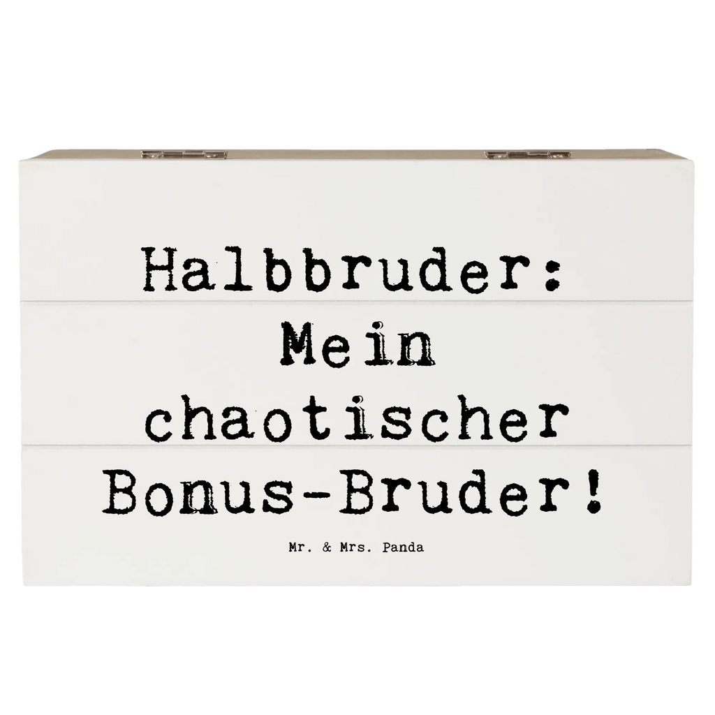 Holzkiste Spruch Halbbruder Chaos Holzkiste, Kiste, Dekokiste, Geschenkbox, Aufbewahrungsbox, Schatulle, Erinnerungskiste, XXL, Geschenkdose, Schatzkiste, Truhe, Erinnerungsbox, Familie, Vatertag, Muttertag, Bruder, Schwester, Mama, Papa, Oma, Opa