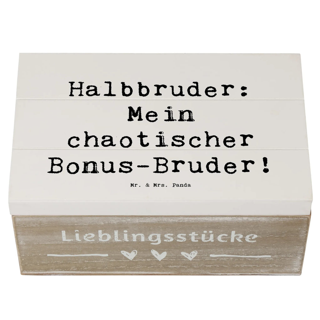 Holzkiste Spruch Halbbruder Chaos Holzkiste, Kiste, Dekokiste, Geschenkbox, Aufbewahrungsbox, Schatulle, Erinnerungskiste, XXL, Geschenkdose, Schatzkiste, Truhe, Erinnerungsbox, Familie, Vatertag, Muttertag, Bruder, Schwester, Mama, Papa, Oma, Opa