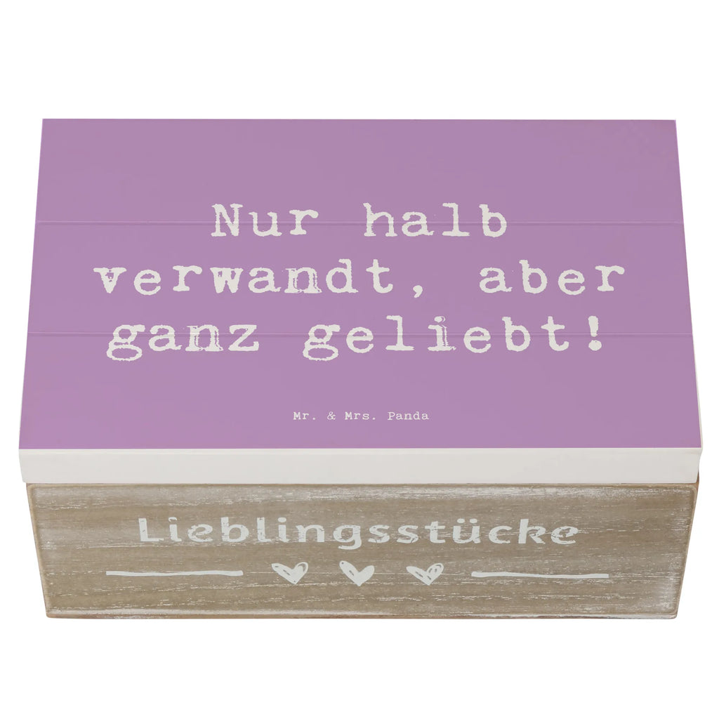 Holzkiste Spruch Halbbruder Liebe Truhe, Kiste, Holzkiste, Geschenkdose, Dekokiste, Schatulle, Geschenkbox, Erinnerungsbox, Schatzkiste, Aufbewahrungsbox, Erinnerungskiste, XXL, Familie, Vatertag, Muttertag, Bruder, Schwester, Mama, Papa, Oma, Opa