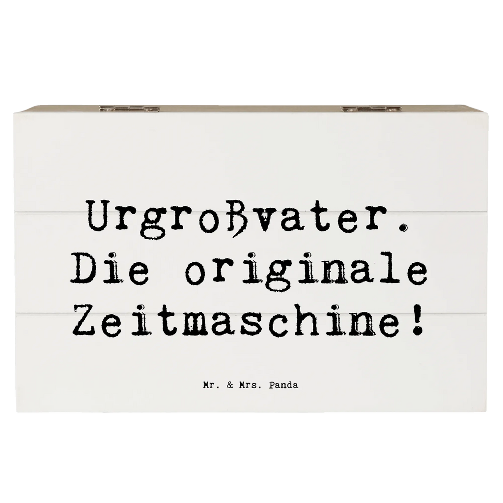 Holzkiste Spruch Urgroßvater Zeitmaschine Holzkiste, Aufbewahrungsbox, Schatulle, XXL, Erinnerungsbox, Geschenkbox, Truhe, Dekokiste, Erinnerungskiste, Geschenkdose, Schatzkiste, Kiste, Familie, Vatertag, Muttertag, Bruder, Schwester, Mama, Papa, Oma, Opa
