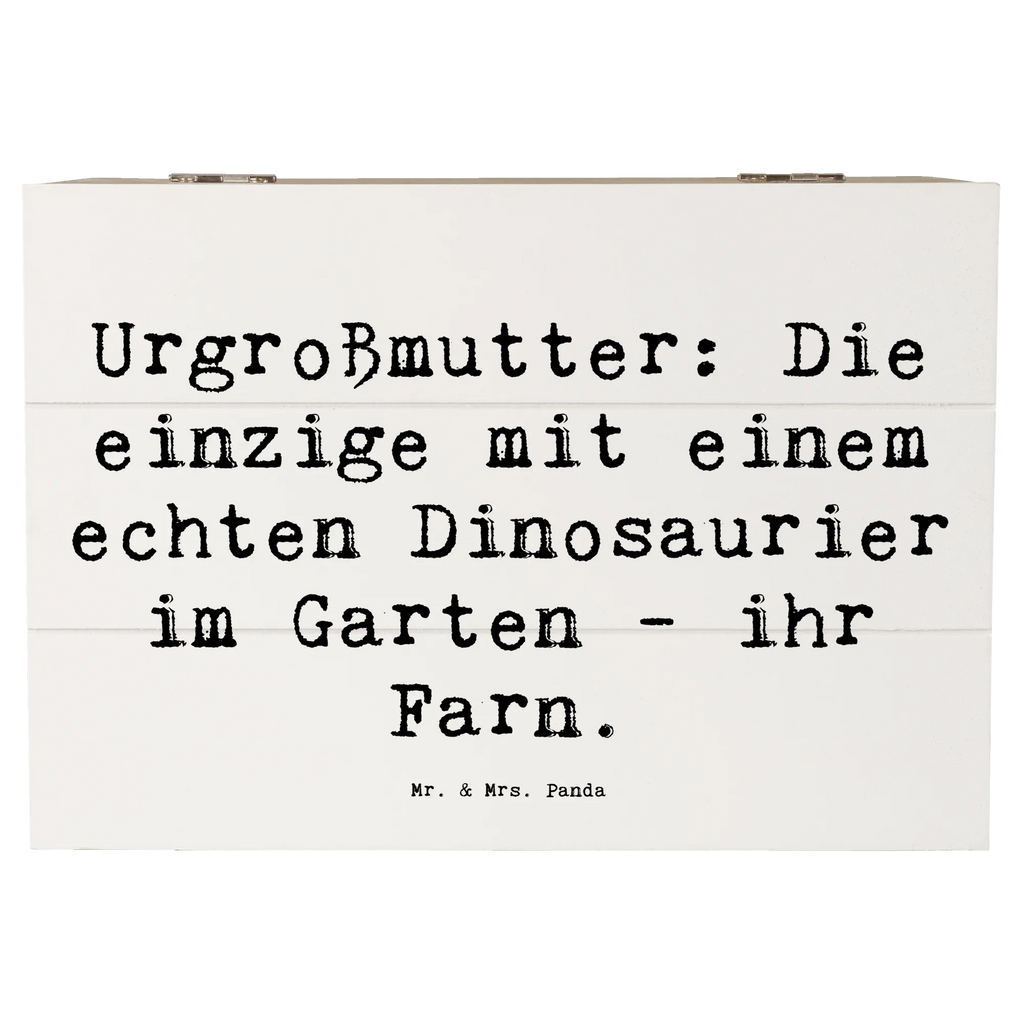 Holzkiste Spruch Urgroßmutter Farn Kiste, Aufbewahrungsbox, XXL, Erinnerungsbox, Dekokiste, Schatzkiste, Schatulle, Geschenkbox, Geschenkdose, Erinnerungskiste, Truhe, Holzkiste, Familie, Vatertag, Muttertag, Bruder, Schwester, Mama, Papa, Oma, Opa