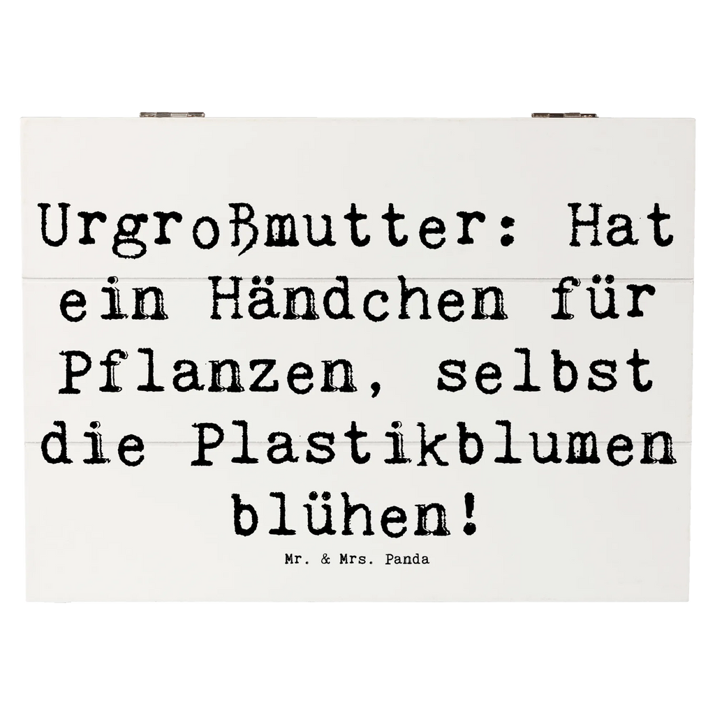 Holzkiste Spruch Urgroßmutter Wundergrün Dekokiste, Kiste, Geschenkbox, Aufbewahrungsbox, Holzkiste, Schatzkiste, Erinnerungsbox, Schatulle, XXL, Truhe, Erinnerungskiste, Geschenkdose, Familie, Vatertag, Muttertag, Bruder, Schwester, Mama, Papa, Oma, Opa