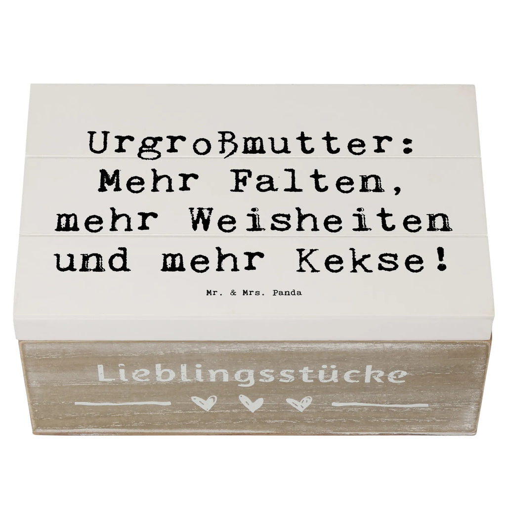 Holzkiste Spruch Urgroßmutter Weisheiten Erinnerungskiste, Truhe, Holzkiste, Aufbewahrungsbox, Schatzkiste, Schatulle, Geschenkbox, Geschenkdose, XXL, Dekokiste, Kiste, Erinnerungsbox, Familie, Vatertag, Muttertag, Bruder, Schwester, Mama, Papa, Oma, Opa