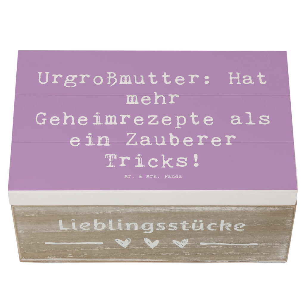 Holzkiste Spruch Urgroßmutter Schätze XXL, Geschenkbox, Holzkiste, Kiste, Dekokiste, Aufbewahrungsbox, Truhe, Erinnerungskiste, Schatzkiste, Schatulle, Geschenkdose, Erinnerungsbox, Familie, Vatertag, Muttertag, Bruder, Schwester, Mama, Papa, Oma, Opa