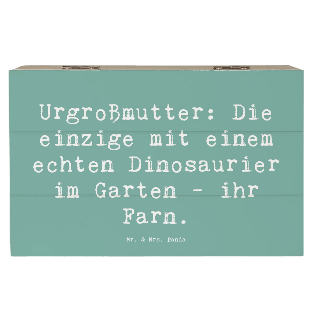 Holzkiste Spruch Urgroßmutter Farn Kiste, Aufbewahrungsbox, XXL, Erinnerungsbox, Dekokiste, Schatzkiste, Schatulle, Geschenkbox, Geschenkdose, Erinnerungskiste, Truhe, Holzkiste, Familie, Vatertag, Muttertag, Bruder, Schwester, Mama, Papa, Oma, Opa