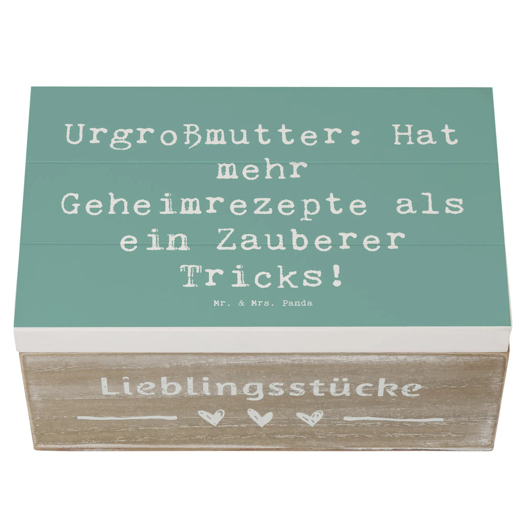 Holzkiste Spruch Urgroßmutter Schätze XXL, Geschenkbox, Holzkiste, Kiste, Dekokiste, Aufbewahrungsbox, Truhe, Erinnerungskiste, Schatzkiste, Schatulle, Geschenkdose, Erinnerungsbox, Familie, Vatertag, Muttertag, Bruder, Schwester, Mama, Papa, Oma, Opa