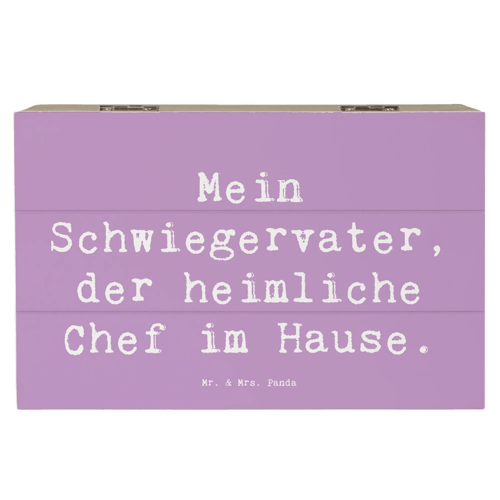 Holzkiste Spruch Schwiegervater Chef Holzkiste, Erinnerungskiste, Erinnerungsbox, Truhe, Kiste, Schatulle, XXL, Geschenkdose, Aufbewahrungsbox, Dekokiste, Schatzkiste, Geschenkbox, Familie, Vatertag, Muttertag, Bruder, Schwester, Mama, Papa, Oma, Opa