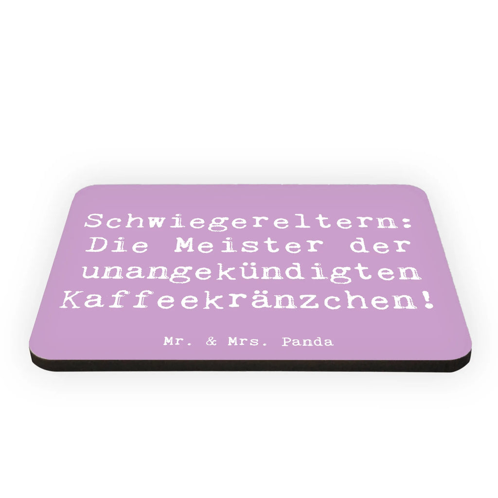Magnet Saying Schwiegereltern: Die Meister der unangekündigten Kaffeekränzchen! Kühlschrankmagnet, Pinnwandmagnet, Souvenir Magnet, Motivmagnete, Dekomagnet, Whiteboard Magnet, Notiz Magnet, Kühlschrank Dekoration, Familie, Vatertag, Muttertag, Bruder, Schwester, Mama, Papa, Oma, Opa