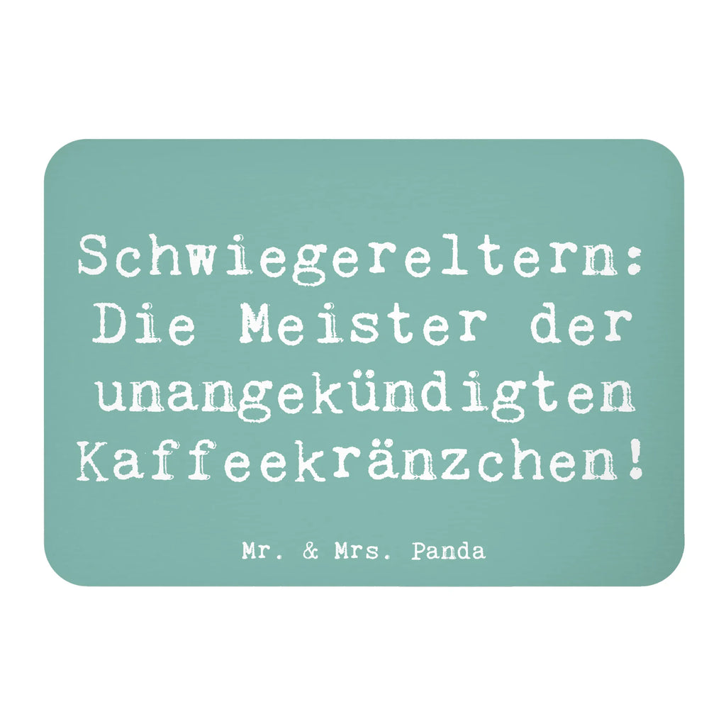 Magnet Saying Schwiegereltern: Die Meister der unangekündigten Kaffeekränzchen! Kühlschrankmagnet, Pinnwandmagnet, Souvenir Magnet, Motivmagnete, Dekomagnet, Whiteboard Magnet, Notiz Magnet, Kühlschrank Dekoration, Familie, Vatertag, Muttertag, Bruder, Schwester, Mama, Papa, Oma, Opa