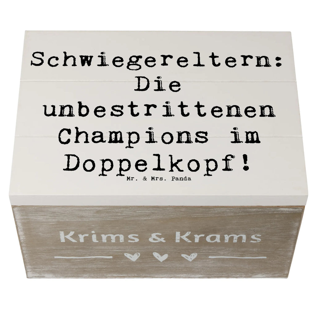 Holzkiste Spruch Schwiegereltern Champions Holzkiste, Aufbewahrungsbox, Truhe, Geschenkdose, Dekokiste, Schatulle, Erinnerungskiste, Erinnerungsbox, XXL, Schatzkiste, Geschenkbox, Kiste, Familie, Vatertag, Muttertag, Bruder, Schwester, Mama, Papa, Oma, Opa