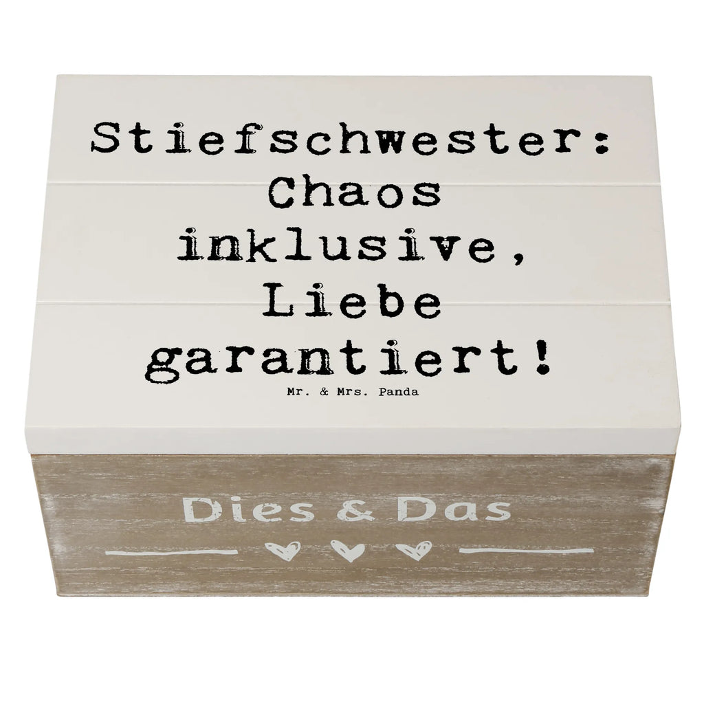 Holzkiste Spruch Stiefschwester Liebe Schatzkiste, Holzkiste, Aufbewahrungsbox, XXL, Erinnerungsbox, Dekokiste, Geschenkdose, Schatulle, Erinnerungskiste, Truhe, Kiste, Geschenkbox, Familie, Vatertag, Muttertag, Bruder, Schwester, Mama, Papa, Oma, Opa