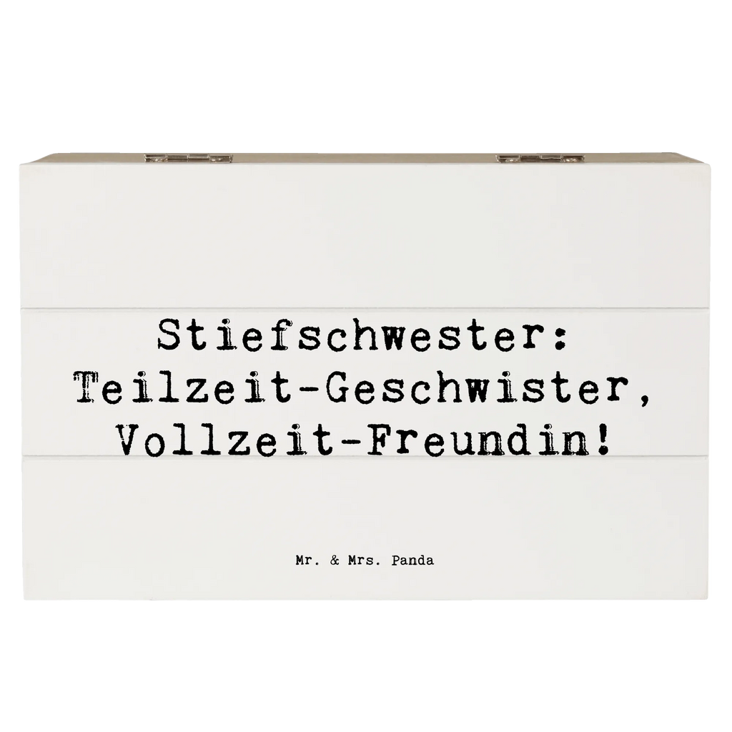 Holzkiste Spruch Stiefschwester Freundin Holzkiste, Aufbewahrungsbox, XXL, Dekokiste, Kiste, Schatulle, Erinnerungsbox, Truhe, Schatzkiste, Geschenkbox, Erinnerungskiste, Geschenkdose, Familie, Vatertag, Muttertag, Bruder, Schwester, Mama, Papa, Oma, Opa
