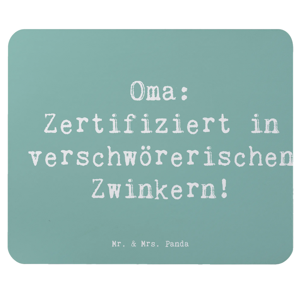 Mouse mat Saying Oma: Zertifiziert in verschwörerischen Zwinkern! Mousepad, Computer zubehör, Büroausstattung, PC Zubehör, Arbeitszimmer, Mauspad, Einzigartiges Mauspad, Designer Mauspad, Mausunterlage, Mauspad Büro, Familie, Vatertag, Muttertag, Bruder, Schwester, Mama, Papa, Oma, Opa