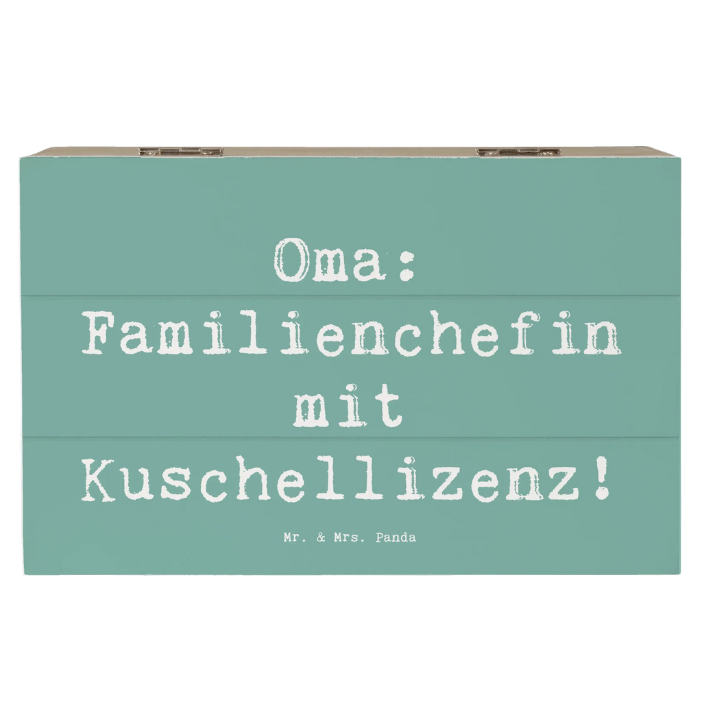 Holzkiste Spruch Oma Familienchefin Dekokiste, XXL, Aufbewahrungsbox, Geschenkdose, Geschenkbox, Kiste, Truhe, Schatulle, Erinnerungskiste, Holzkiste, Schatzkiste, Erinnerungsbox, Familie, Vatertag, Muttertag, Bruder, Schwester, Mama, Papa, Oma, Opa