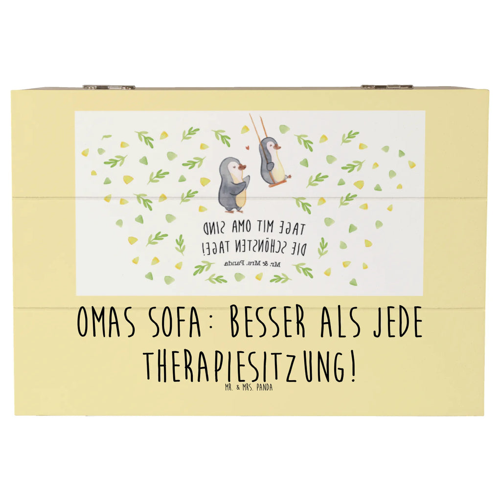 Holzkiste Omas Sofa: besser als jede Therapiesitzung! Erinnerungsbox, Geschenkdose, Aufbewahrungsbox, Dekokiste, Truhe, Schatulle, Holzkiste, Kiste, Erinnerungskiste, Geschenkbox, XXL, Schatzkiste, Familie, Vatertag, Muttertag, Bruder, Schwester, Mama, Papa, Oma, Opa