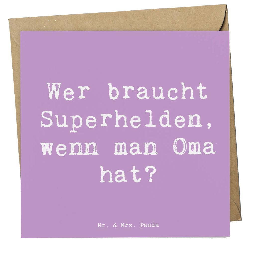 Deluxe Karte Spruch Oma Heldin Geburtstagskarte, Hochzeitskarte, Einladungskarte, Hochwertige Grußkarte, Glückwunschkarte, Hochwertige Klappkarte, Grußkarte, Karte, Klappkarte, Familie, Vatertag, Muttertag, Bruder, Schwester, Mama, Papa, Oma, Opa