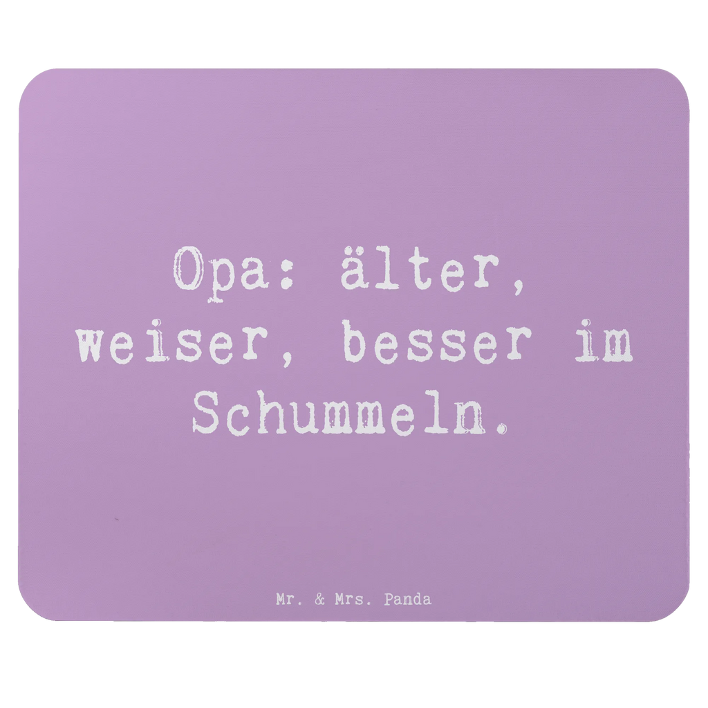 Mouse mat Saying Opa: älter, weiser, besser im Schummeln. Mousepad, Computer zubehör, Büroausstattung, PC Zubehör, Arbeitszimmer, Mauspad, Einzigartiges Mauspad, Designer Mauspad, Mausunterlage, Mauspad Büro, Familie, Vatertag, Muttertag, Bruder, Schwester, Mama, Papa, Oma, Opa