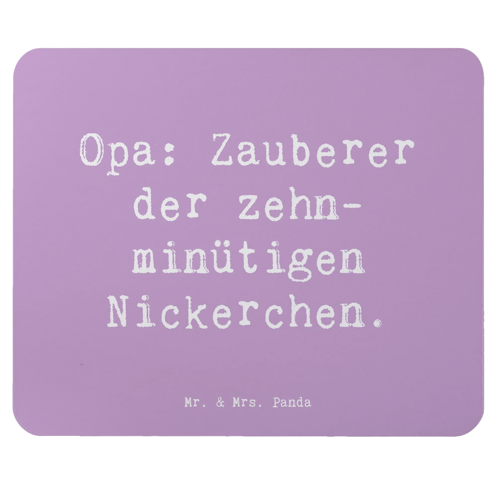 Mouse mat Saying Opa: Zauberer der zehn-minütigen Nickerchen. Mousepad, Computer zubehör, Büroausstattung, PC Zubehör, Arbeitszimmer, Mauspad, Einzigartiges Mauspad, Designer Mauspad, Mausunterlage, Mauspad Büro, Familie, Vatertag, Muttertag, Bruder, Schwester, Mama, Papa, Oma, Opa