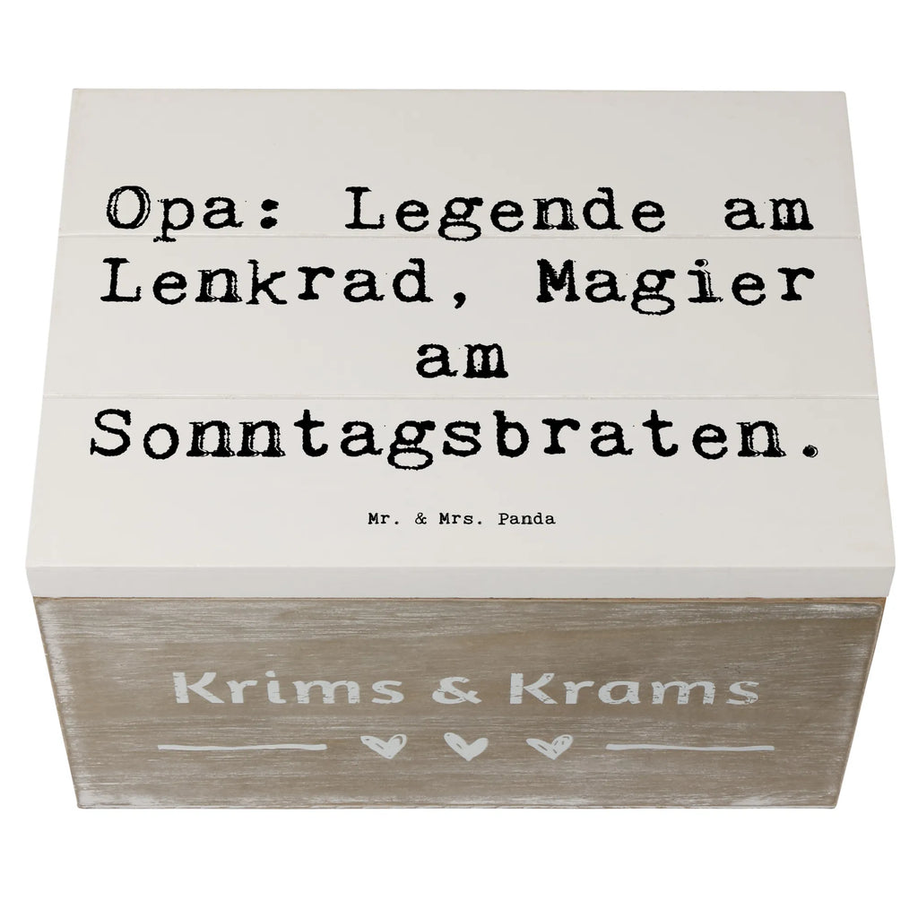 Holzkiste Spruch Opa Legende Geschenkbox, Schatulle, Truhe, Holzkiste, Erinnerungskiste, Geschenkdose, Aufbewahrungsbox, Kiste, Dekokiste, XXL, Erinnerungsbox, Schatzkiste, Familie, Vatertag, Muttertag, Bruder, Schwester, Mama, Papa, Oma, Opa