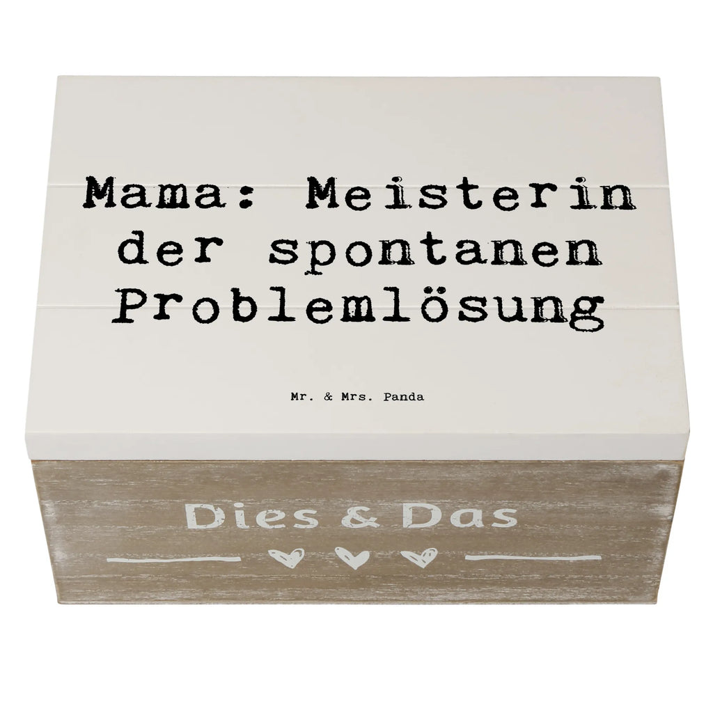 Holzkiste Spruch Mama Meisterin Erinnerungskiste, Geschenkdose, Schatzkiste, Kiste, Dekokiste, XXL, Erinnerungsbox, Schatulle, Aufbewahrungsbox, Truhe, Geschenkbox, Holzkiste, Familie, Vatertag, Muttertag, Bruder, Schwester, Mama, Papa, Oma, Opa