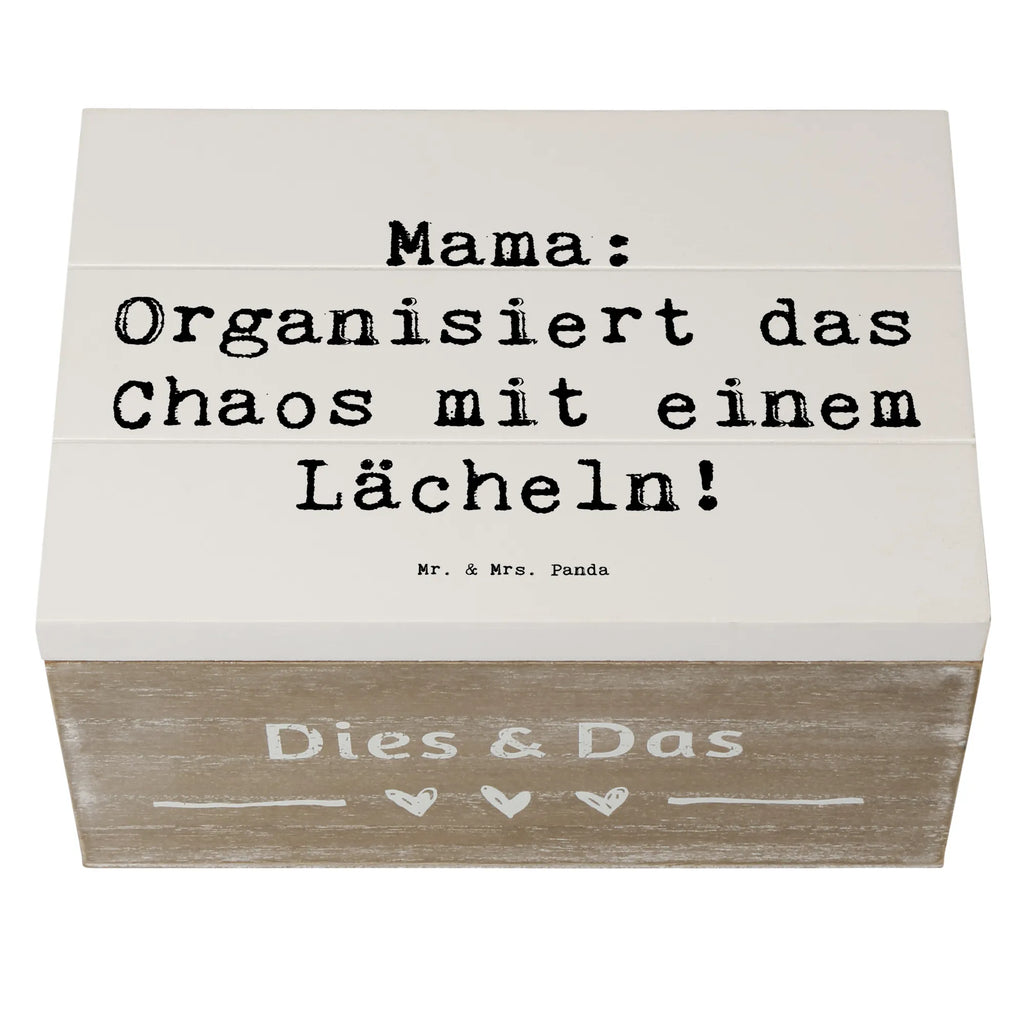 Holzkiste Spruch Mama Ordnung Truhe, Geschenkdose, Schatulle, Erinnerungsbox, Kiste, Geschenkbox, Dekokiste, Aufbewahrungsbox, XXL, Holzkiste, Schatzkiste, Erinnerungskiste, Familie, Vatertag, Muttertag, Bruder, Schwester, Mama, Papa, Oma, Opa