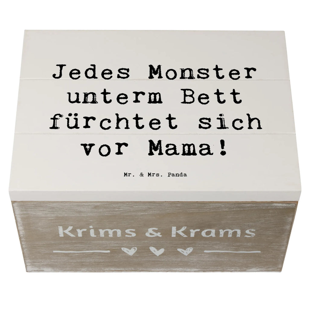 Holzkiste Spruch Mama Mut Schatulle, Geschenkdose, Erinnerungsbox, Geschenkbox, Dekokiste, Truhe, Aufbewahrungsbox, Kiste, Erinnerungskiste, Schatzkiste, Holzkiste, XXL, Familie, Vatertag, Muttertag, Bruder, Schwester, Mama, Papa, Oma, Opa