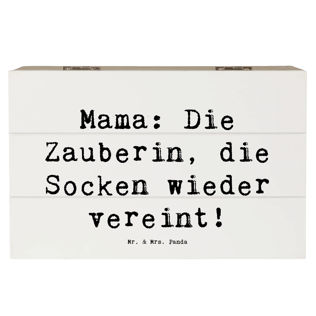 Holzkiste Spruch Mama Zauberin Schatzkiste, Erinnerungsbox, Schatulle, Erinnerungskiste, Geschenkbox, Dekokiste, Kiste, XXL, Geschenkdose, Aufbewahrungsbox, Truhe, Holzkiste, Familie, Vatertag, Muttertag, Bruder, Schwester, Mama, Papa, Oma, Opa