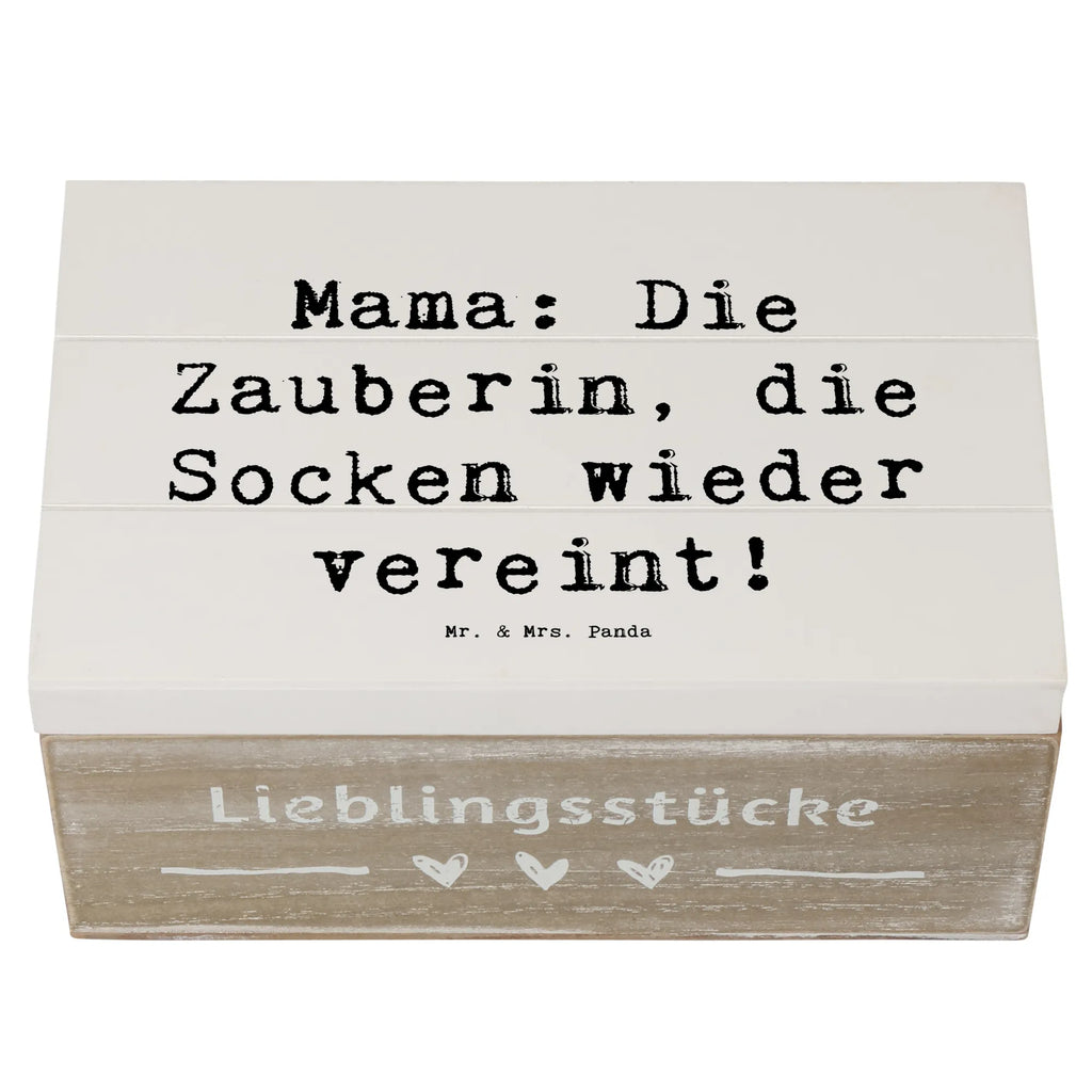 Holzkiste Spruch Mama Zauberin Schatzkiste, Erinnerungsbox, Schatulle, Erinnerungskiste, Geschenkbox, Dekokiste, Kiste, XXL, Geschenkdose, Aufbewahrungsbox, Truhe, Holzkiste, Familie, Vatertag, Muttertag, Bruder, Schwester, Mama, Papa, Oma, Opa