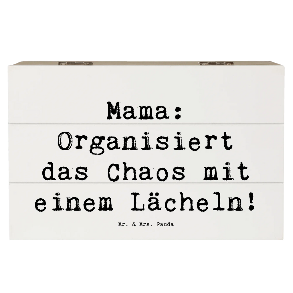 Holzkiste Spruch Mama Ordnung Truhe, Geschenkdose, Schatulle, Erinnerungsbox, Kiste, Geschenkbox, Dekokiste, Aufbewahrungsbox, XXL, Holzkiste, Schatzkiste, Erinnerungskiste, Familie, Vatertag, Muttertag, Bruder, Schwester, Mama, Papa, Oma, Opa