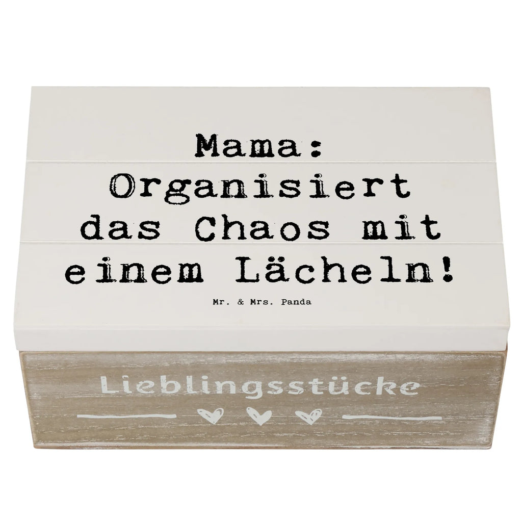 Holzkiste Spruch Mama Ordnung Truhe, Geschenkdose, Schatulle, Erinnerungsbox, Kiste, Geschenkbox, Dekokiste, Aufbewahrungsbox, XXL, Holzkiste, Schatzkiste, Erinnerungskiste, Familie, Vatertag, Muttertag, Bruder, Schwester, Mama, Papa, Oma, Opa
