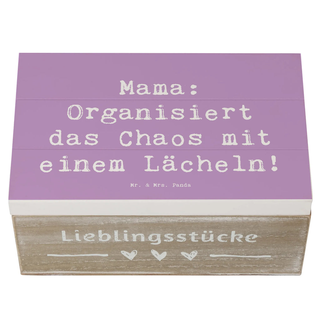 Holzkiste Spruch Mama Ordnung Truhe, Geschenkdose, Schatulle, Erinnerungsbox, Kiste, Geschenkbox, Dekokiste, Aufbewahrungsbox, XXL, Holzkiste, Schatzkiste, Erinnerungskiste, Familie, Vatertag, Muttertag, Bruder, Schwester, Mama, Papa, Oma, Opa