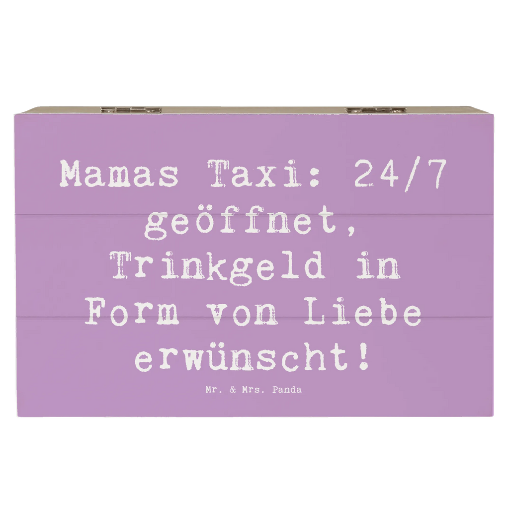 Wooden chest Saying Mamas Taxi: 24/7 geöffnet, Trinkgeld in Form von Liebe erwünscht! Schatzkiste, Erinnerungsbox, Geschenkbox, Truhe, XXL, Kiste, Aufbewahrungsbox, Geschenkdose, Holzkiste, Schatulle, Dekokiste, Erinnerungskiste, Familie, Vatertag, Muttertag, Bruder, Schwester, Mama, Papa, Oma, Opa