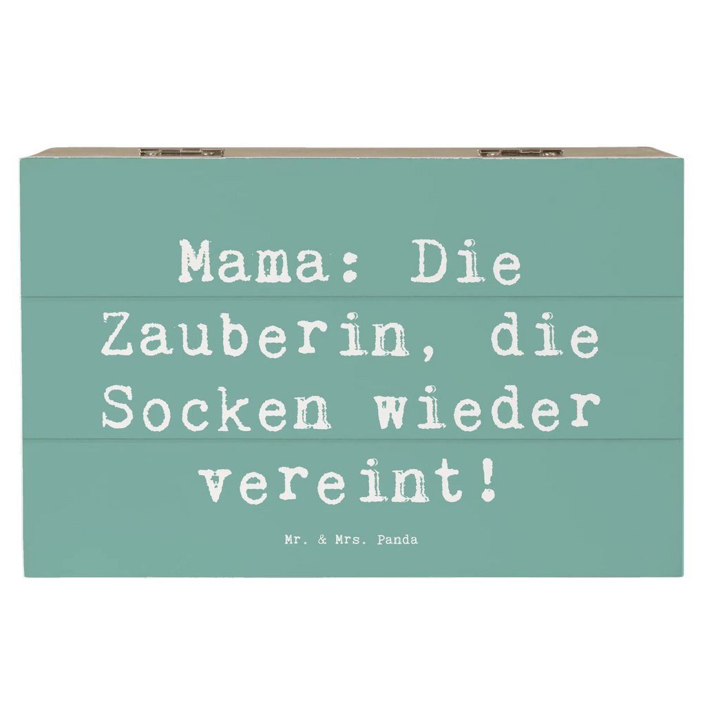Holzkiste Spruch Mama Zauberin Schatzkiste, Erinnerungsbox, Schatulle, Erinnerungskiste, Geschenkbox, Dekokiste, Kiste, XXL, Geschenkdose, Aufbewahrungsbox, Truhe, Holzkiste, Familie, Vatertag, Muttertag, Bruder, Schwester, Mama, Papa, Oma, Opa