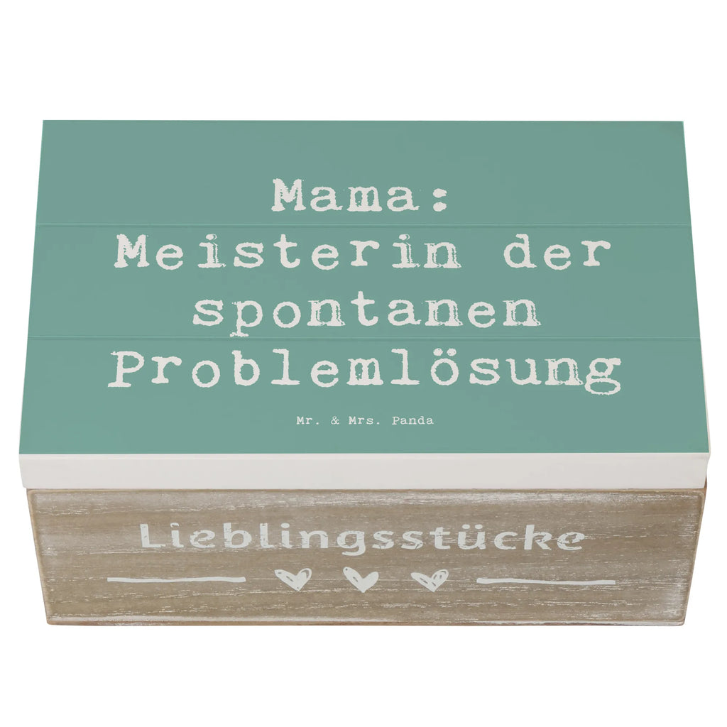 Holzkiste Spruch Mama Meisterin Erinnerungskiste, Geschenkdose, Schatzkiste, Kiste, Dekokiste, XXL, Erinnerungsbox, Schatulle, Aufbewahrungsbox, Truhe, Geschenkbox, Holzkiste, Familie, Vatertag, Muttertag, Bruder, Schwester, Mama, Papa, Oma, Opa