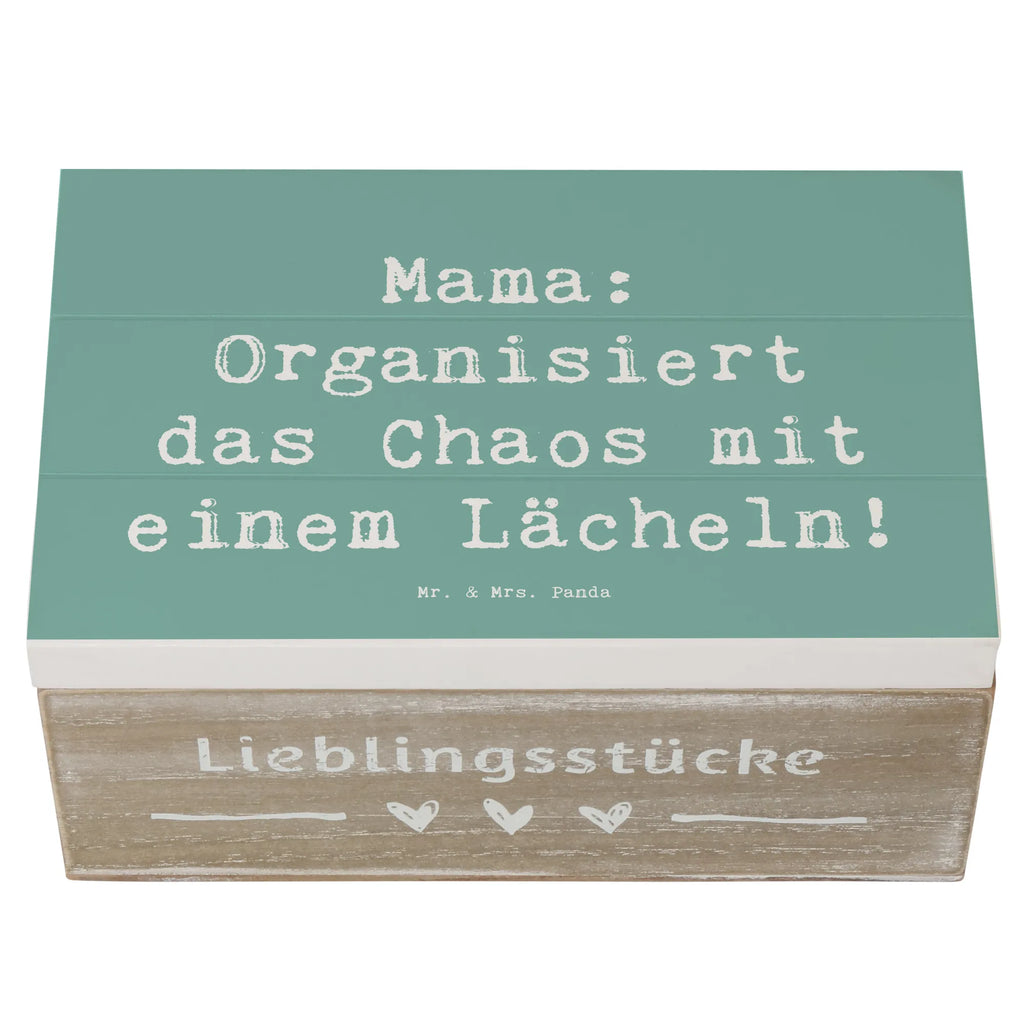 Holzkiste Spruch Mama Ordnung Truhe, Geschenkdose, Schatulle, Erinnerungsbox, Kiste, Geschenkbox, Dekokiste, Aufbewahrungsbox, XXL, Holzkiste, Schatzkiste, Erinnerungskiste, Familie, Vatertag, Muttertag, Bruder, Schwester, Mama, Papa, Oma, Opa