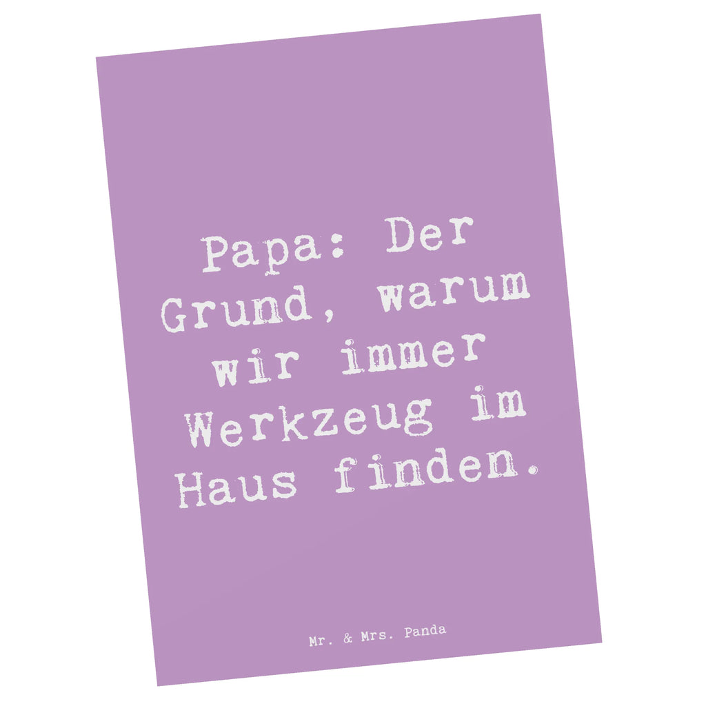 Postkarte Spruch Papa Werkzeug Postkarte, Karte, Geschenkkarte, Grußkarte, Einladung, Ansichtskarte, Geburtstagskarte, Einladungskarte, Dankeskarte, Ansichtskarten, Einladung Geburtstag, Einladungskarten Geburtstag, Familie, Vatertag, Muttertag, Bruder, Schwester, Mama, Papa, Oma, Opa