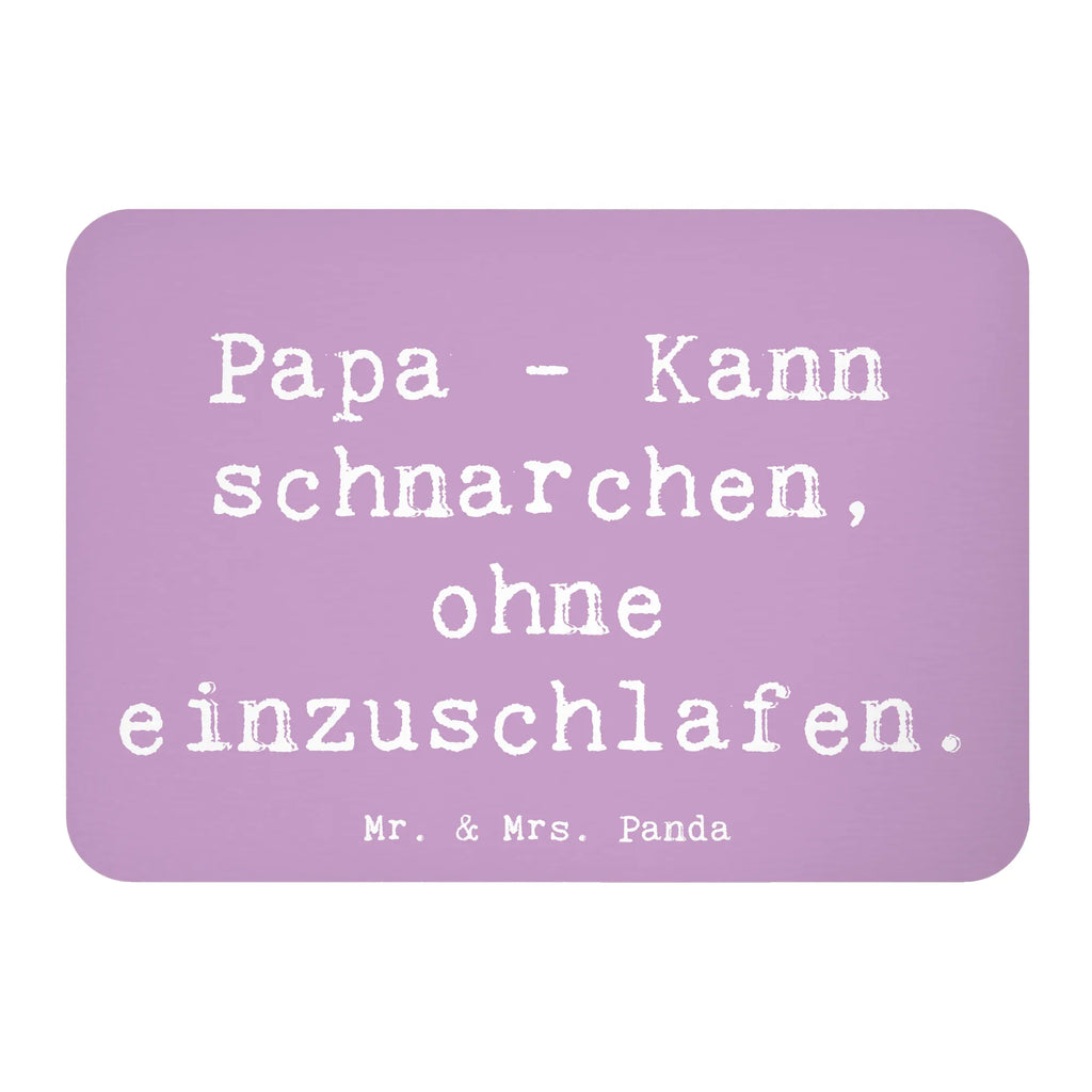Magnet Saying Papa - Kann schnarchen, ohne einzuschlafen. Kühlschrankmagnet, Pinnwandmagnet, Souvenir Magnet, Motivmagnete, Dekomagnet, Whiteboard Magnet, Notiz Magnet, Kühlschrank Dekoration, Familie, Vatertag, Muttertag, Bruder, Schwester, Mama, Papa, Oma, Opa