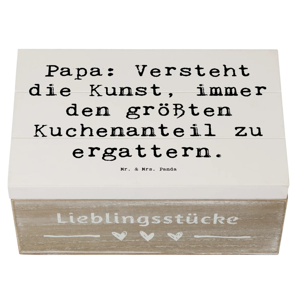 Holzkiste Spruch Papa Kuchenmeister Erinnerungsbox, Dekokiste, Geschenkdose, Holzkiste, Erinnerungskiste, Schatzkiste, XXL, Schatulle, Geschenkbox, Aufbewahrungsbox, Kiste, Truhe, Familie, Vatertag, Muttertag, Bruder, Schwester, Mama, Papa, Oma, Opa
