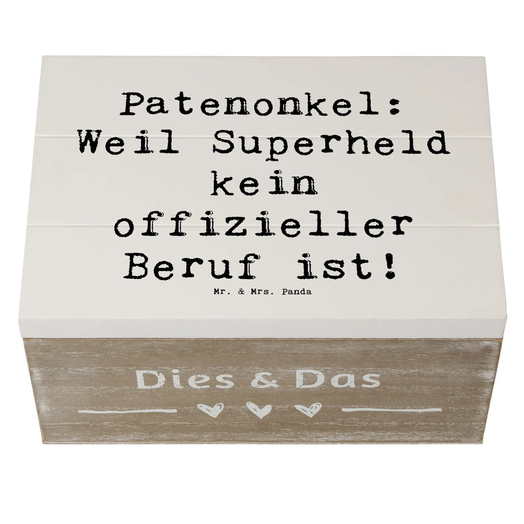 Wooden chest Saying Patenonkel: Weil Superheld kein offizieller Beruf ist! Holzbox mit Deckel, Aufbewahrungsbox Holz, Aufbewahrungskiste, holzkästchen, holzschatulle, Schatulle, Holzkiste, truhe holz, aufbewahrungsboxen, box holz, Box aus Holz, Holz Aufbewahrungsbox, holztruhen, Holztruhe, kiste holz, aufbewahrungskiste mit deckel, Aufbewahrungsbox, Holzkiste mit Deckel, Aufbewahrungsbox aus Holz, Holzboxen, aufbewahrungstruhe, Holzkisten, Holzbox, aufbewahrungskisten, holzschachtel, Familie, Mama, Schwester, Opa, Bruder, Vatertag, Papa, Muttertag, Oma