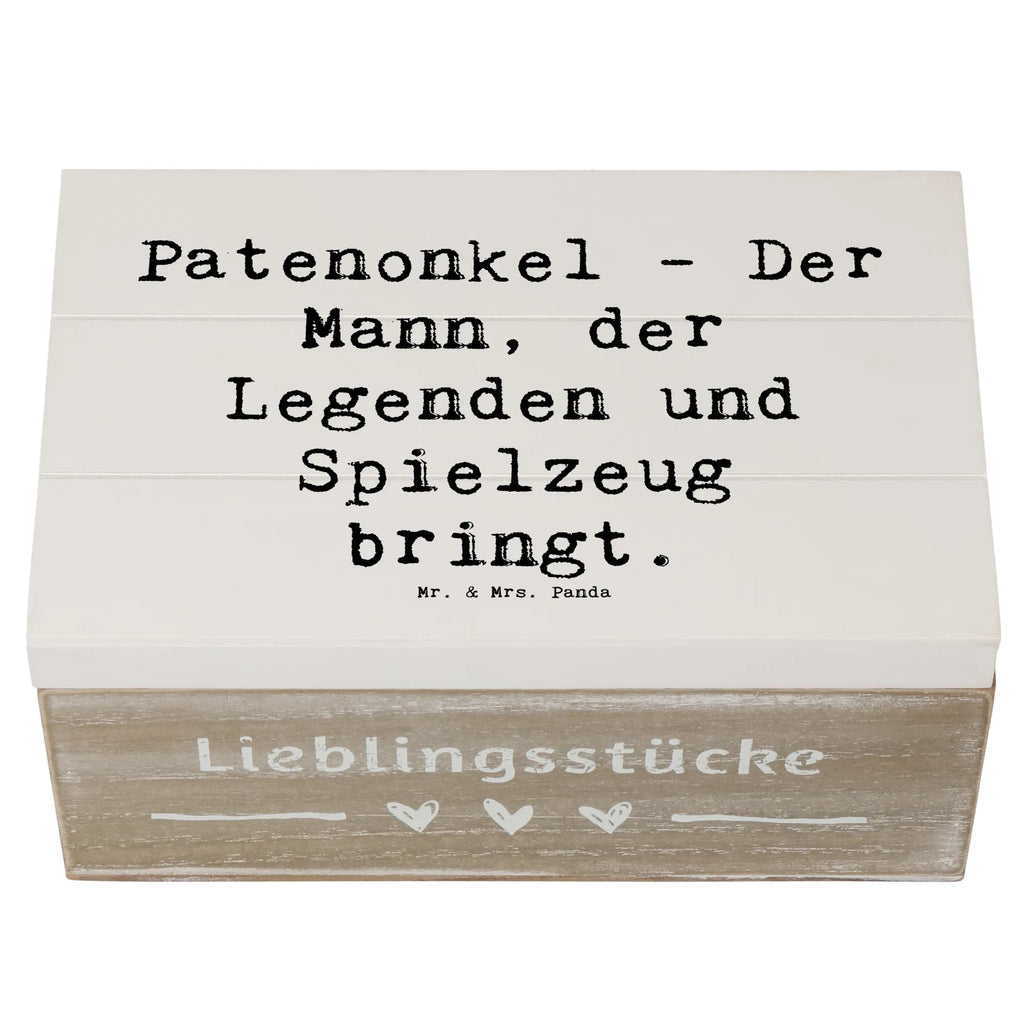 Holzkiste Spruch Patenonkel Geschenk Holzkiste, Aufbewahrungsbox, Kiste, Erinnerungskiste, Geschenkdose, Dekokiste, Truhe, Geschenkbox, Schatulle, XXL, Erinnerungsbox, Schatzkiste, Familie, Vatertag, Muttertag, Bruder, Schwester, Mama, Papa, Oma, Opa