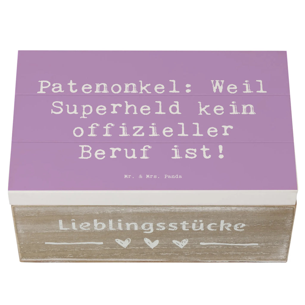 Wooden chest Saying Patenonkel: Weil Superheld kein offizieller Beruf ist! Holzbox mit Deckel, Aufbewahrungsbox Holz, Aufbewahrungskiste, holzkästchen, holzschatulle, Schatulle, Holzkiste, truhe holz, aufbewahrungsboxen, box holz, Box aus Holz, Holz Aufbewahrungsbox, holztruhen, Holztruhe, kiste holz, aufbewahrungskiste mit deckel, Aufbewahrungsbox, Holzkiste mit Deckel, Aufbewahrungsbox aus Holz, Holzboxen, aufbewahrungstruhe, Holzkisten, Holzbox, aufbewahrungskisten, holzschachtel, Familie, Mama, Schwester, Opa, Bruder, Vatertag, Papa, Muttertag, Oma