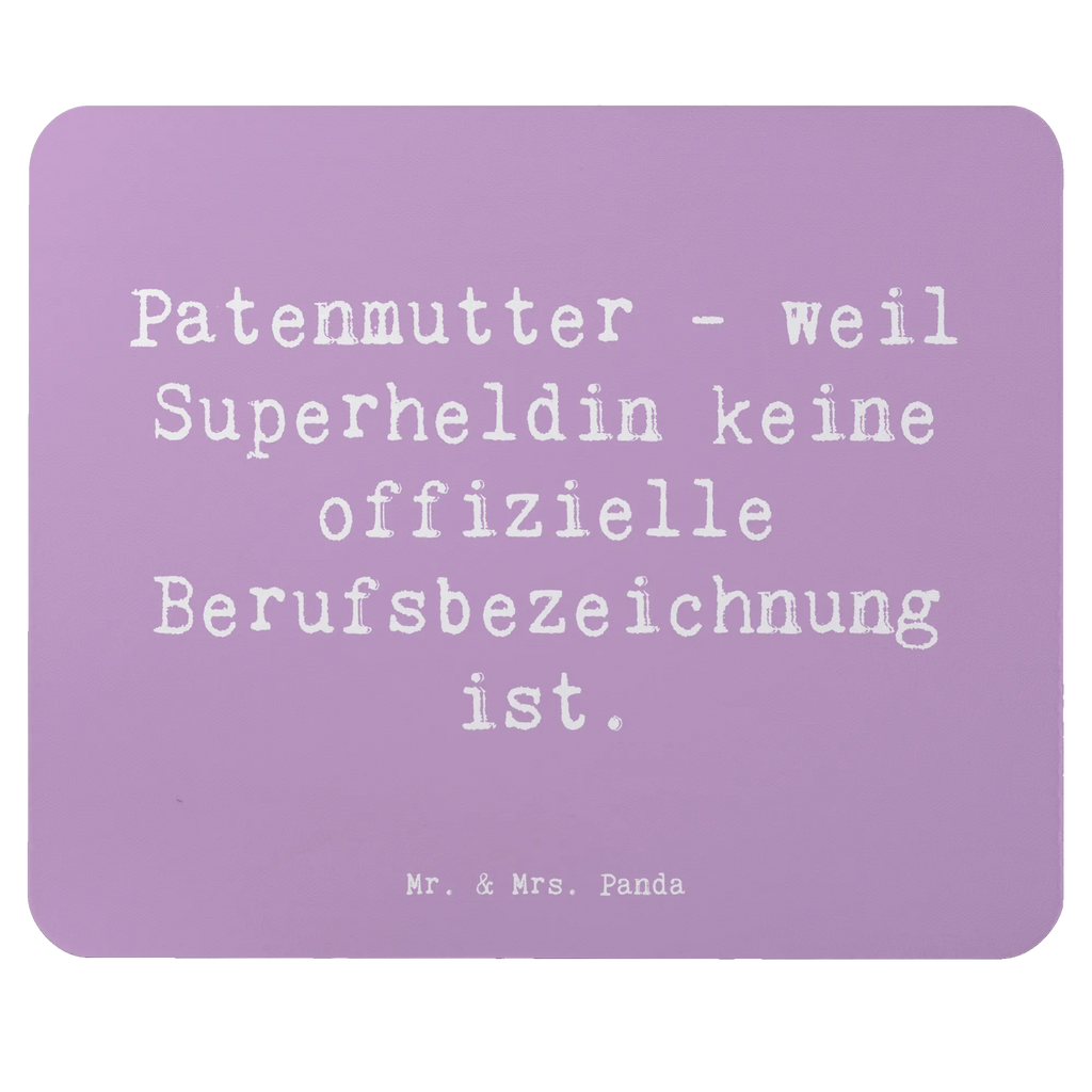 Mouse mat Saying Patenmutter - weil Superheldin keine offizielle Berufsbezeichnung ist. Mousepad, Computer zubehör, Büroausstattung, PC Zubehör, Arbeitszimmer, Mauspad, Einzigartiges Mauspad, Designer Mauspad, Mausunterlage, Mauspad Büro, Familie, Vatertag, Muttertag, Bruder, Schwester, Mama, Papa, Oma, Opa