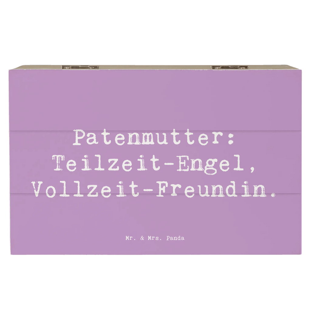 Holzkiste Spruch Patenmutter Engel Aufbewahrungsbox, Kiste, Geschenkdose, Holzkiste, Schatzkiste, Truhe, Erinnerungsbox, Dekokiste, Erinnerungskiste, Schatulle, Geschenkbox, XXL, Familie, Vatertag, Muttertag, Bruder, Schwester, Mama, Papa, Oma, Opa