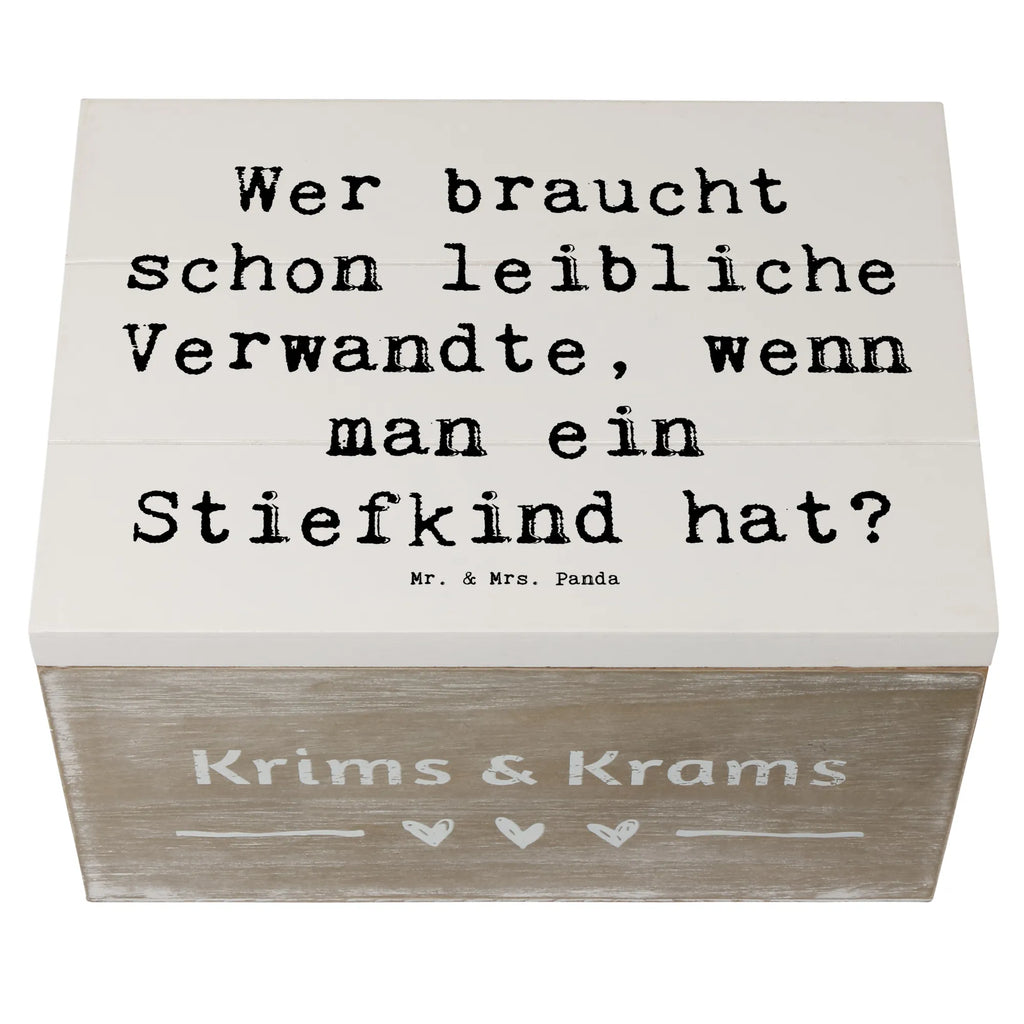 Holzkiste Spruch Stiefkindliebe Truhe, Schatzkiste, Schatulle, Holzkiste, Geschenkbox, Erinnerungskiste, Geschenkdose, XXL, Aufbewahrungsbox, Erinnerungsbox, Kiste, Dekokiste, Familie, Vatertag, Muttertag, Bruder, Schwester, Mama, Papa, Oma, Opa
