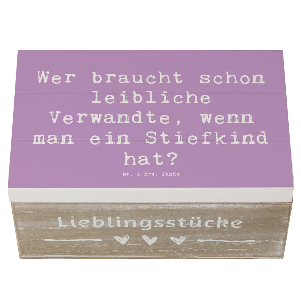 Holzkiste Spruch Stiefkindliebe Truhe, Schatzkiste, Schatulle, Holzkiste, Geschenkbox, Erinnerungskiste, Geschenkdose, XXL, Aufbewahrungsbox, Erinnerungsbox, Kiste, Dekokiste, Familie, Vatertag, Muttertag, Bruder, Schwester, Mama, Papa, Oma, Opa