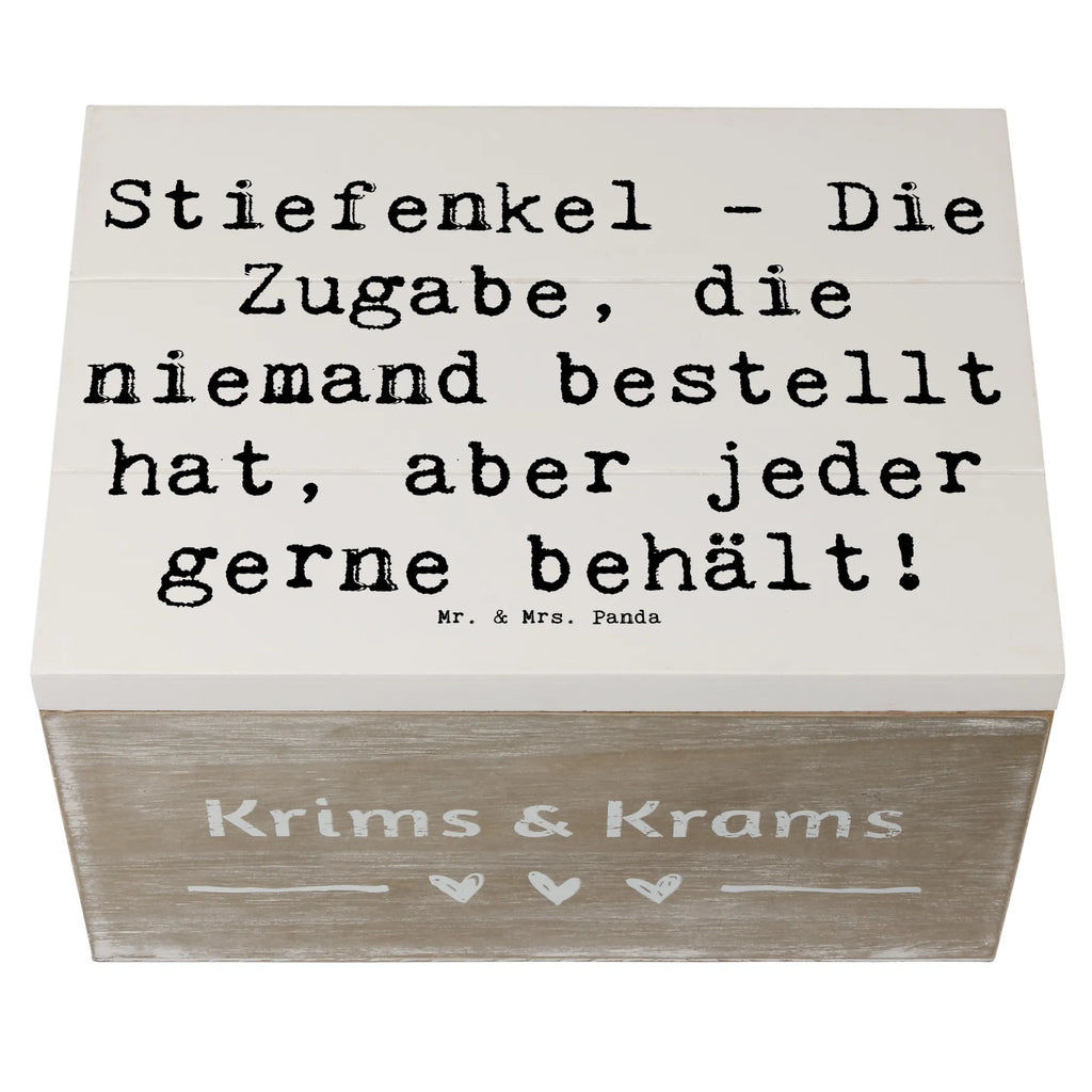 Holzkiste Spruch Stiefenkel Freude Holzkiste, Erinnerungskiste, Truhe, Schatzkiste, Geschenkdose, XXL, Kiste, Erinnerungsbox, Geschenkbox, Dekokiste, Schatulle, Aufbewahrungsbox, Familie, Vatertag, Muttertag, Bruder, Schwester, Mama, Papa, Oma, Opa