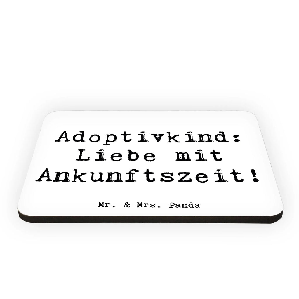 Magnet Saying Adoptivkind: Liebe mit Ankunftszeit! Kühlschrankmagnet, Whiteboard Magnet, Souvenir Magnet, Notiz Magnet, Kühlschrank Dekoration, Pinnwandmagnet, Motivmagnete, Dekomagnet, Familie, Vatertag, Muttertag, Bruder, Schwester, Mama, Papa, Oma, Opa