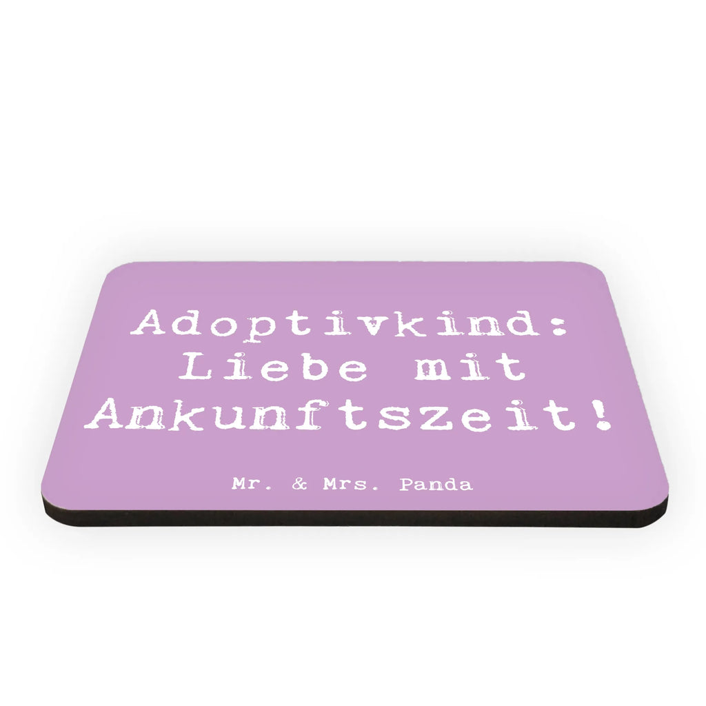 Magnet Saying Adoptivkind: Liebe mit Ankunftszeit! Kühlschrankmagnet, Whiteboard Magnet, Souvenir Magnet, Notiz Magnet, Kühlschrank Dekoration, Pinnwandmagnet, Motivmagnete, Dekomagnet, Familie, Vatertag, Muttertag, Bruder, Schwester, Mama, Papa, Oma, Opa